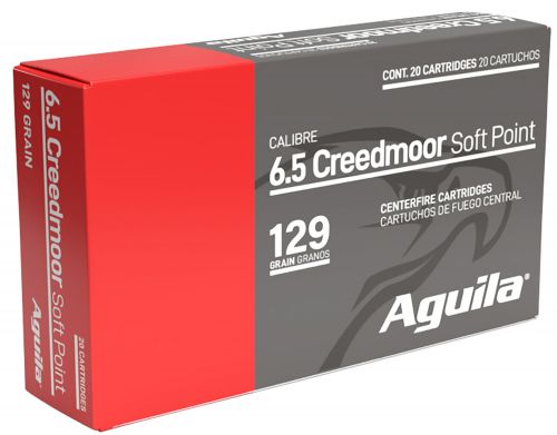 Aguila 6.5 Creedmoor 129 gr 20 Per Box/ 10 Cs