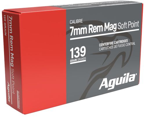 Aguila 7mm Rem Mag 139 gr 20 Per Box/ 10 Cs