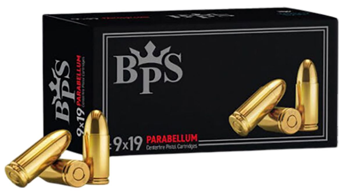 BPS Hyperion Munitions 9mm 124gr fmj 50rd box