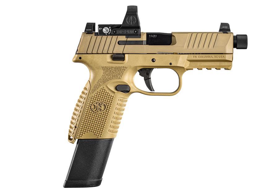 FN 509 Midsize Tactical Flat Dark Earth HOLOSUN 407C 1524RD