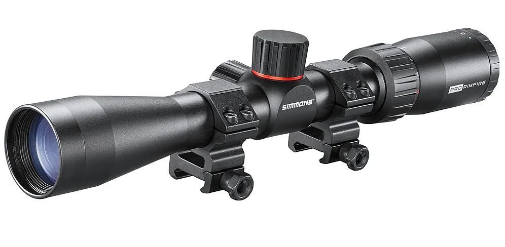 Simmons Pro Rimfire 3-9x32 Rifle Scope W/rings Truplex Black Matte