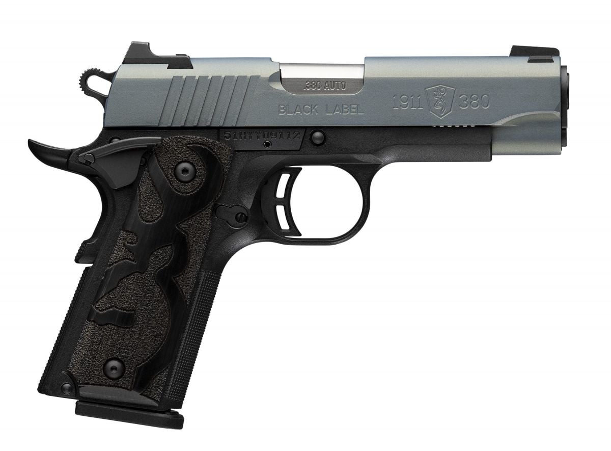 Browning 1911-380 Black Label Compact 380 ACP Semi Auto Pistol
