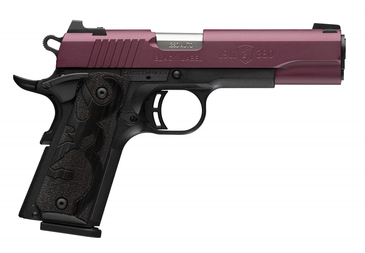 Browning 1911-380 Black Label Full Size 380 ACP Semi Auto Pistol