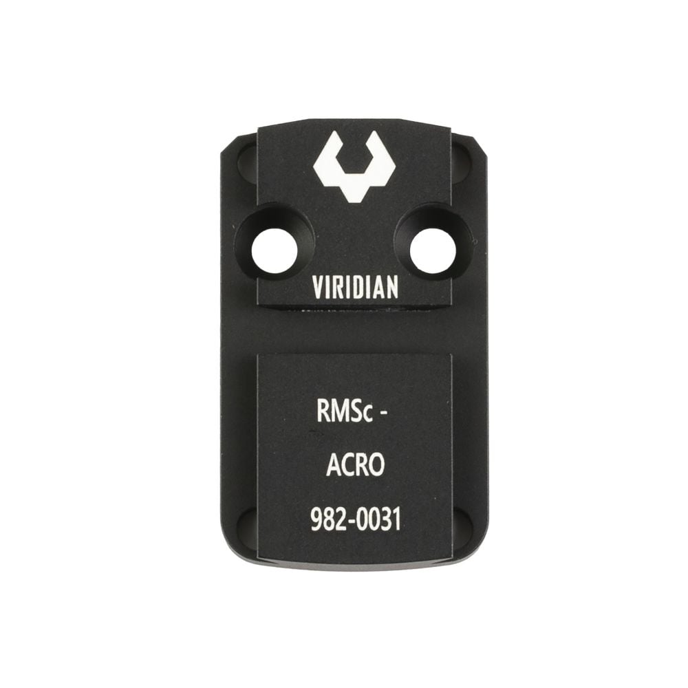 Viridian RMSc RFX Green Dot Adaptor Plate
