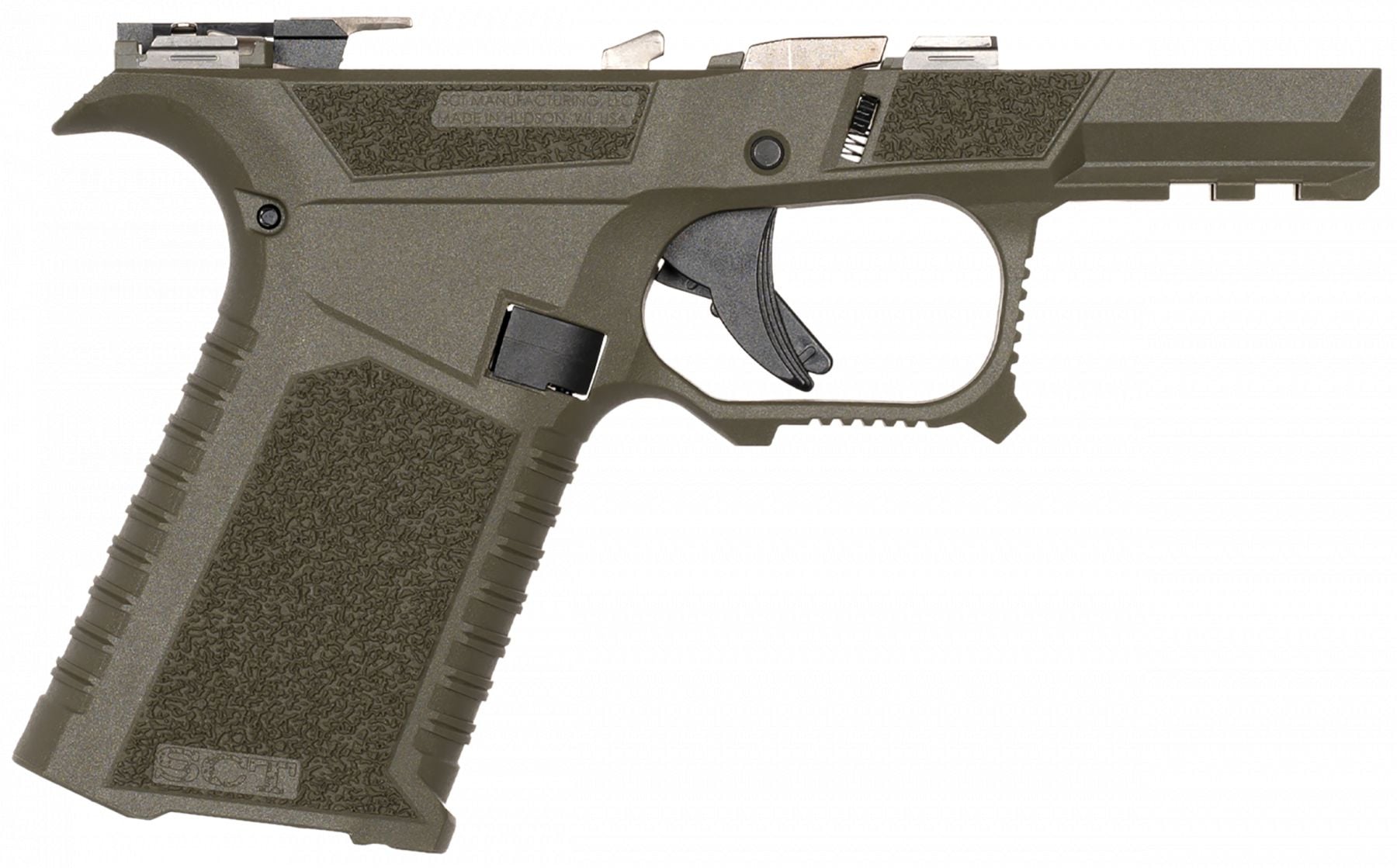 SCT Manufacturing 43X SC Assembled Polymer Frame for Glock 43X & 48 ODG