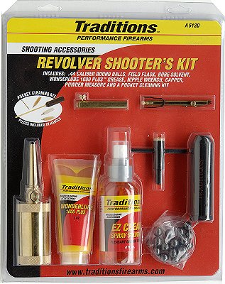 Traditions Black Powder Revolver Starter Kit