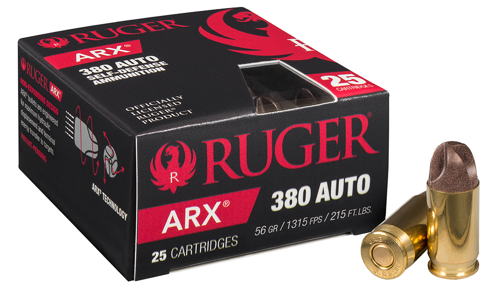 Ruger 380 56 ARX 25/10