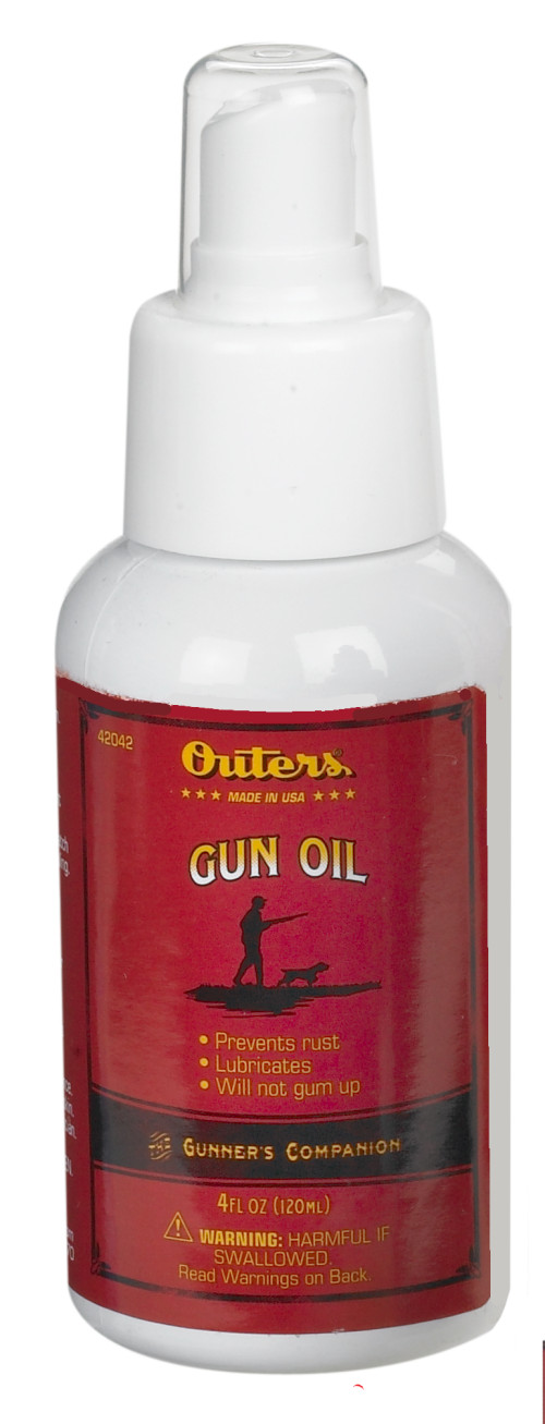 Outers 42042 Gun Oil Cleans, Lubricates, Protects 4 oz Pump Spray