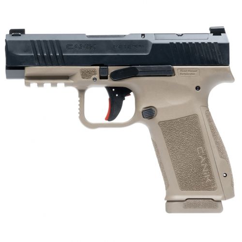 Canik HG7883BD-N Mete MC9LS 9mm 3.63 17+1 Optic Ready Two-Tone FDE/Black