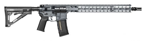 Radian Weapons, Model 1, Semi-automatic Rifle, AR-15, 6MM ARC, 18 Barrel, Dead Air Flash Hider, Cerakote Finish, Gray