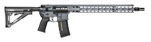 Radian Weapons, Model 1, Semi-automatic Rifle, AR-15, 6MM ARC, 18 Barrel, Dead Air Flash Hider, Cerakote Finish, Gray