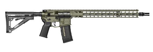 Radian Weapons, Model 1, Semi-automatic Rifle, AR-15, 6MM ARC, 18 Barrel, Dead Air Flash Hider, Cerakote Finish, ODG