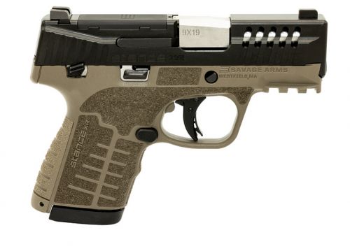 Savage Stance XR MC9MS Semi-Auto Pistol, 9MM, 3.2 Bbl  FDE