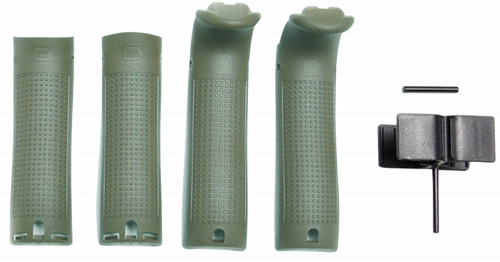Glock G19/G23 Gen 4 Backstrap/Beavertail Set Battlefield Green