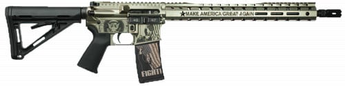 Black Rain Ordnance Trump FX Custom Limited Edition - Silver - 5.56 NATO