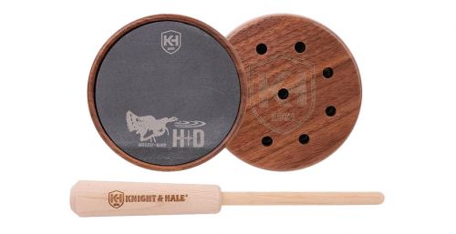 Knight & Hale HD Slate Pot Call Turkey Sounds Walnut/Hickory