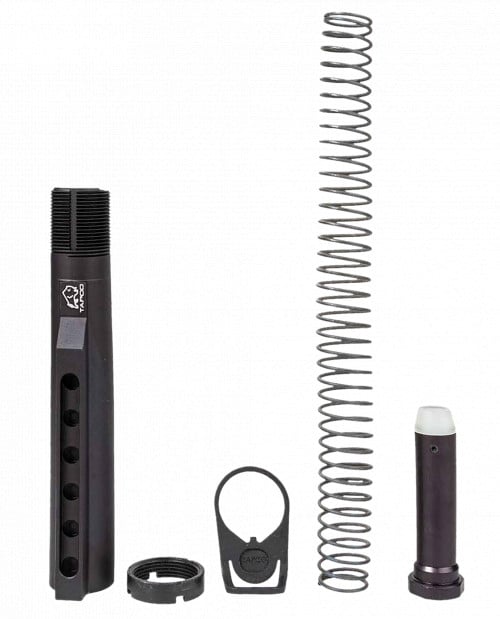 Tapco Buffer Tube Kit Black AR Platform