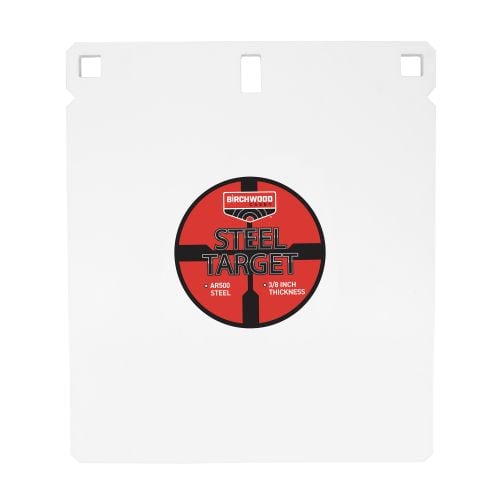 Birchwood Casey Centerfire Target 3/8 AR500 Steel 10 Square Gong