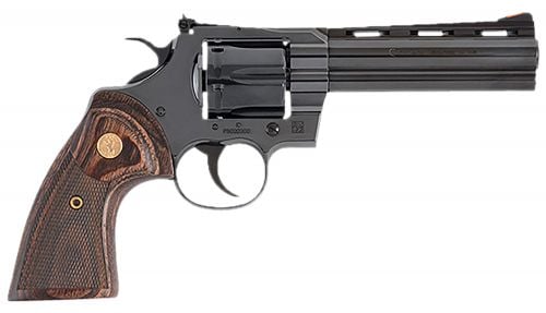 Colt Python 357 Mag Revolver, 5 Barrel, Blued, 6 Shot