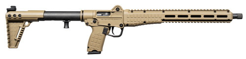Kel-Tec SUB2000 Gen3 10mm Carbine, 16.1 Barrel, Tan Cerakote, For Glock 20 Grip