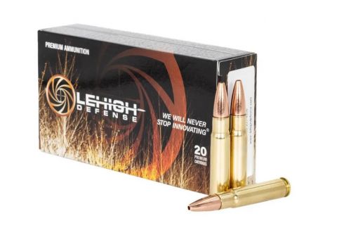 Wilson Combat Rifle Ammo, 358 Winchester, 200 Grain, Lehigh Defense Controlled Chaos, 20 Rounds