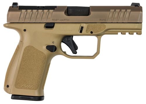 Rost Martin RM1C 9mm 10+1 4 Black Optic Ready/Serrated Slide Black