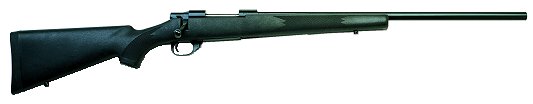 Howa-Legacy 5 + 1 204 Ruger Bolt Action Varmint/Blue Heavy Barrel/Black Synthetic Stock