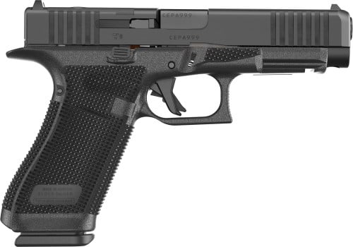 Glock G17 Gen6 Full Size 9mm Luger 10+1 4.49 Black GMB Barrel, Black nDLC Steel Optic Ready