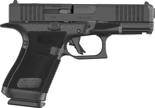 Glock G19 Gen6 9mm Pistol, 4.02 Optic Ready, Serrated Slide, 15+1