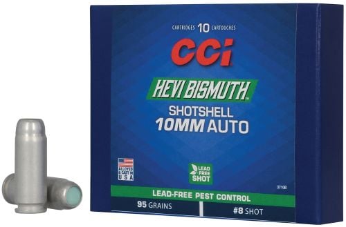 CCI HEVI-Bismuth 10mm 95gr Shotshell #8 Shot, 10rd Box