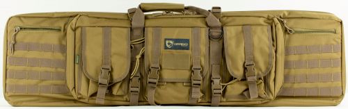 Drago Gear Tactical Double Gun Case 42 600 Denier Polyester Tan