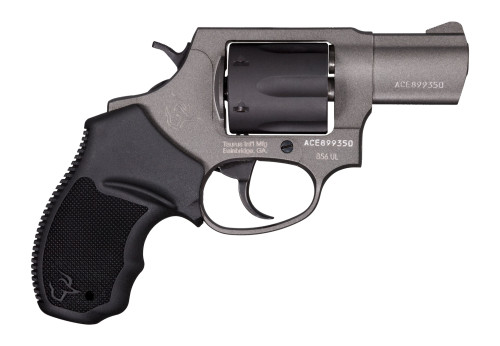 Taurus 856 UltraLite Small .38 Spc +P 6 Round 2" Tungsten Cerakote Carbon Steel Barrel, Matte Black Cylinder, Tu