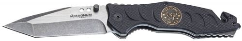 Boker Magnum Folder 3.5 440 Stainless Tanto Black G10 Black