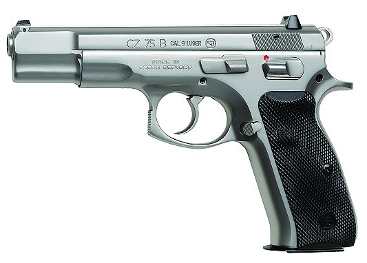 CZ-USA CZ75B 9mm 10RD SAT Nickel