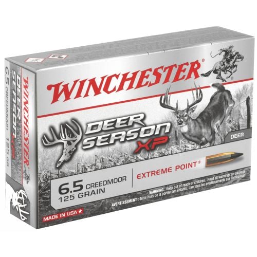 Winchester Deer Season XP Extreme Point Polymer 6.5mm Creedmoor Ammo 20 Round Box