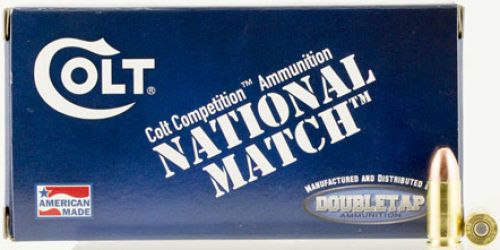 Colt Competition National Match Full Metal Jacket 9mm Ammo 20 Round Box