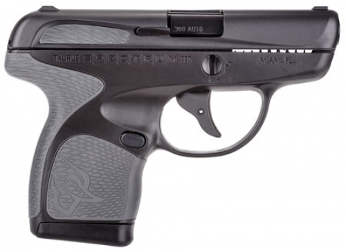 Taurus Spectrum .380 ACP 2.8 6/7RD Gray/Black/Black