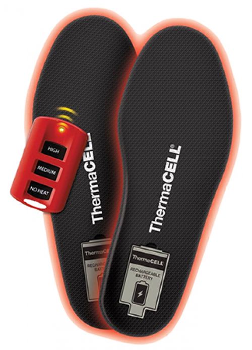 Thermacell ProFlex Heated Insoles Medium Orange/Black