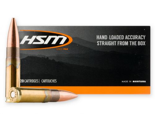 HSM 300Black4N Subsonic .300 Black  (7.62X35mm) 220 GR HPBT 20 Bx/ 1