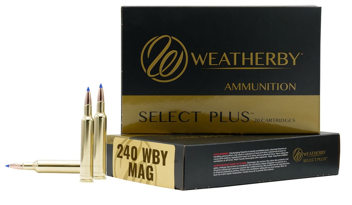 Weatherby Select Plus Brass .40 WBY Mag 80 Grain 20-Rounds TSX