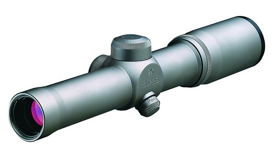 Burris 2x 20mm Plex Reticle Nickel Handgun Scope