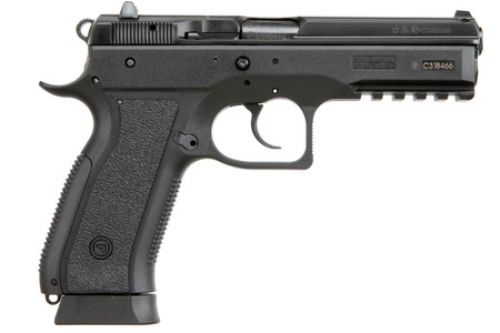 CZ-USA SP-01 Phantom Single/Double Action 9mm 4.6 18+1 Black Interchangeable Backst