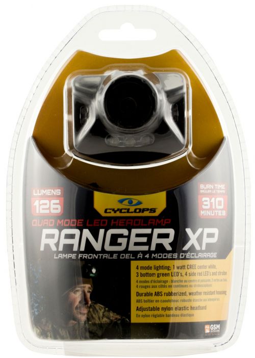 Cyclops CYCRNG1XP2PK Ranger XP 126 Lumens AAA (3) Black