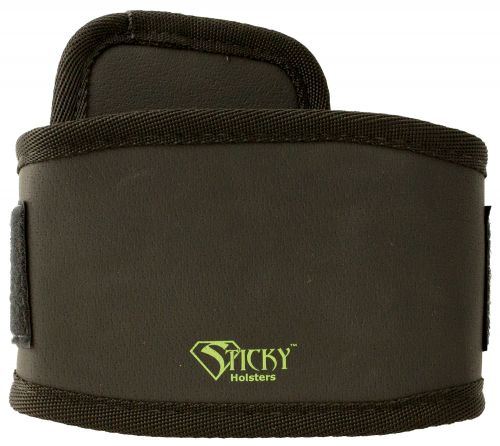 Sticky Holsters AnkleBiter Wrap System Latex Free Synthetic Rubber Black w/Green Logo