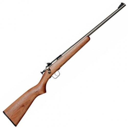 Crickett Walnut/Blued Youth 22 Long Rifle Bolt Action Rifle