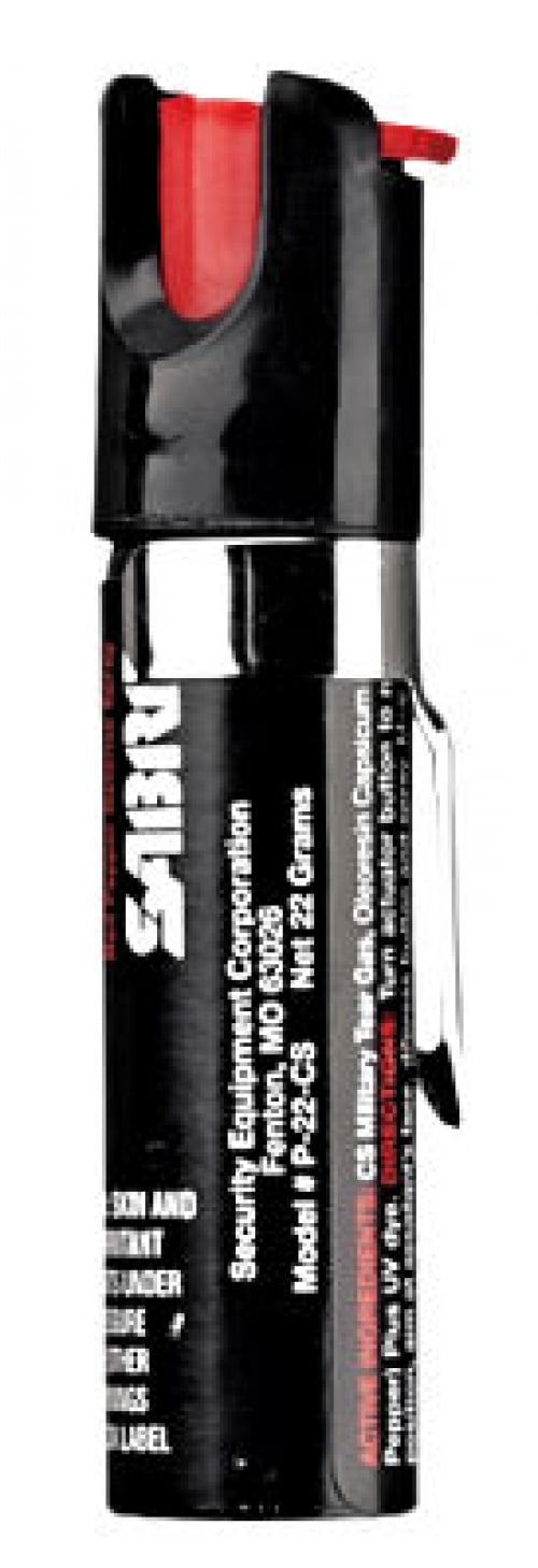 Security Equipment Sabre CS Tear Gas/Red Pepper/UV Dye Pocke