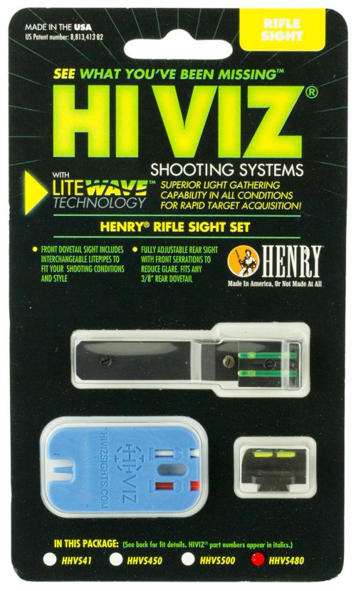 Hiviz HHVS480 LiteWave Henry Big Boy Fiber Optic Green Black