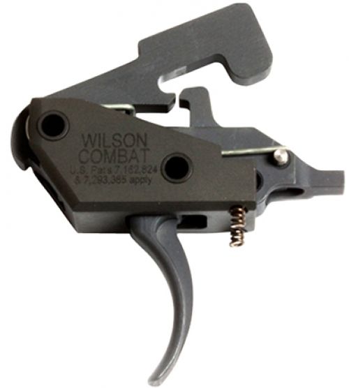 Wilson Combat Tactical Trigger Single Stage 5-5-3/4 Pull Steel Black