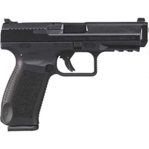 Century International Arms Inc. TP9SF Single 9mm Luger 4.46 10+1 Black Interchangeable Backstr