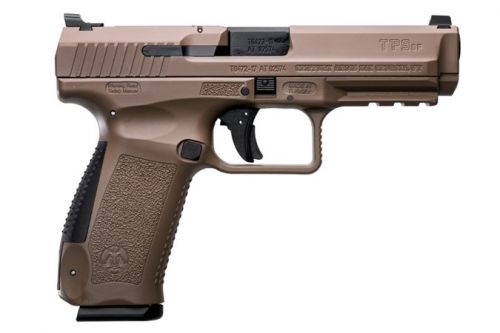 Century International Arms Inc. Arms TP9SF Double Action 9mm 4.46 10+1 Tan Interchangeable Backst